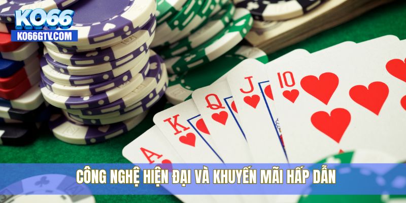 Công nghệ hiện đại và khuyến mãi hấp dẫn